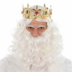 Накладная борода My Other Me Белый цена и информация | Карнавальные костюмы | pigu.lt