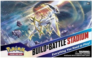 Pokemon TCG - Sword & Shield 9 Brilliant Stars Build & Battle Stadium Box kaina ir informacija | Stalo žaidimai, galvosūkiai | pigu.lt