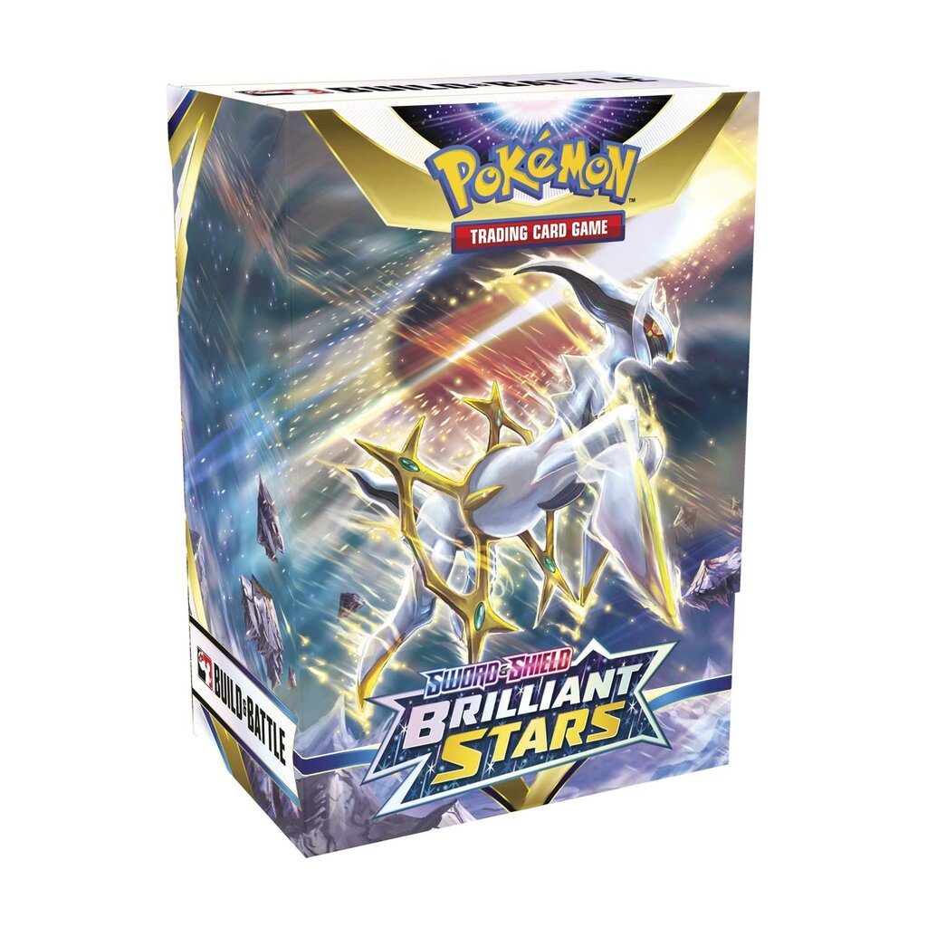 Pokemon TCG - Sword & Shield 9 Brilliant Stars Build & Battle Stadium Box.  цена | pigu.lt