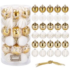 Комплект шариков на ёлку, 30 шт цена и информация | Рождественское украшение CA1031, 10 см | pigu.lt