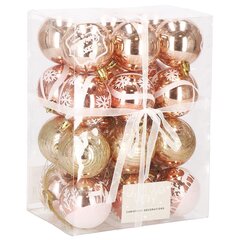 Рождественскиш шары CA0867, 6 см, 24 шт. цена и информация | Праздничные декорации | pigu.lt