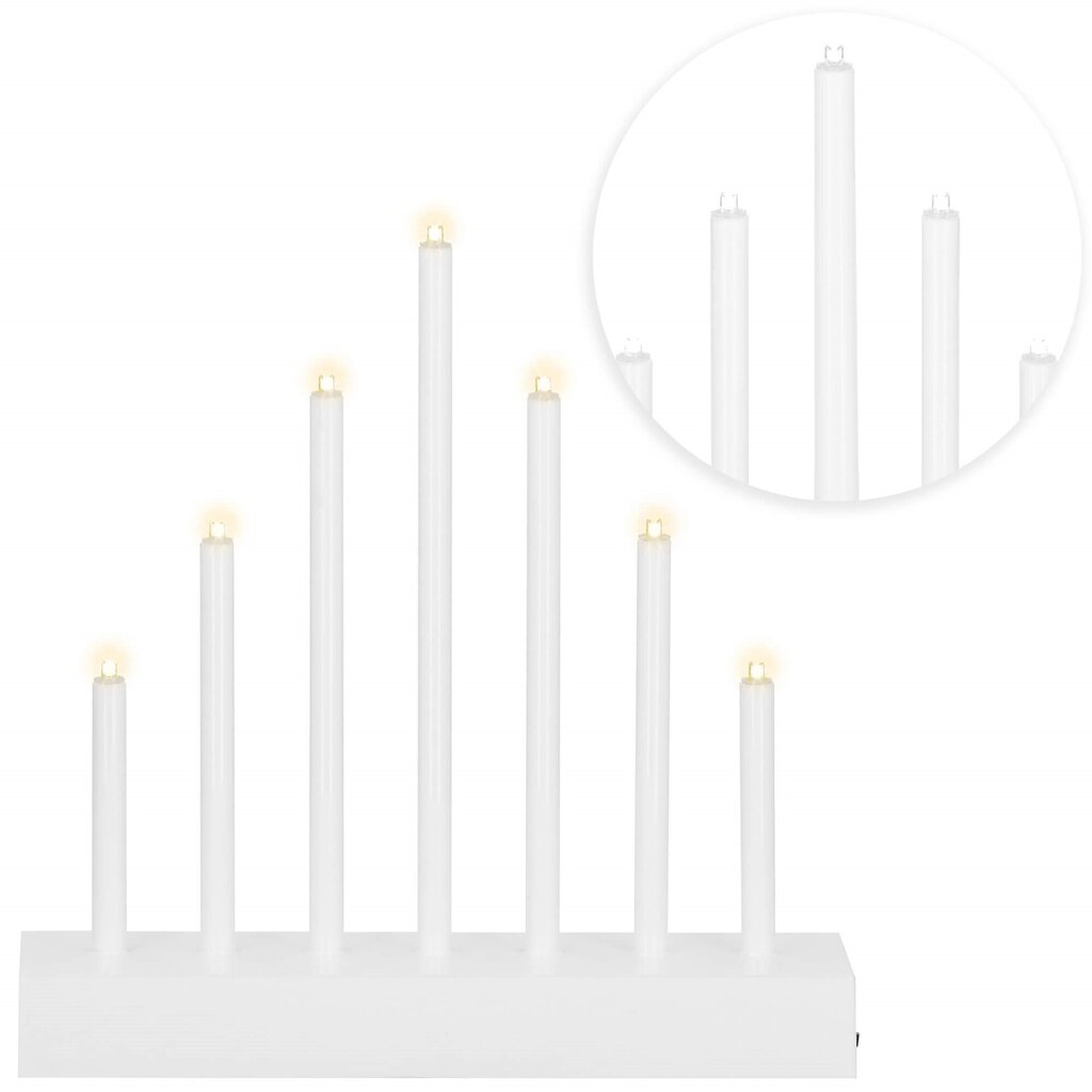 Dekoratyvinė Led žvakė kaina ir informacija | Kalėdinės dekoracijos | pigu.lt