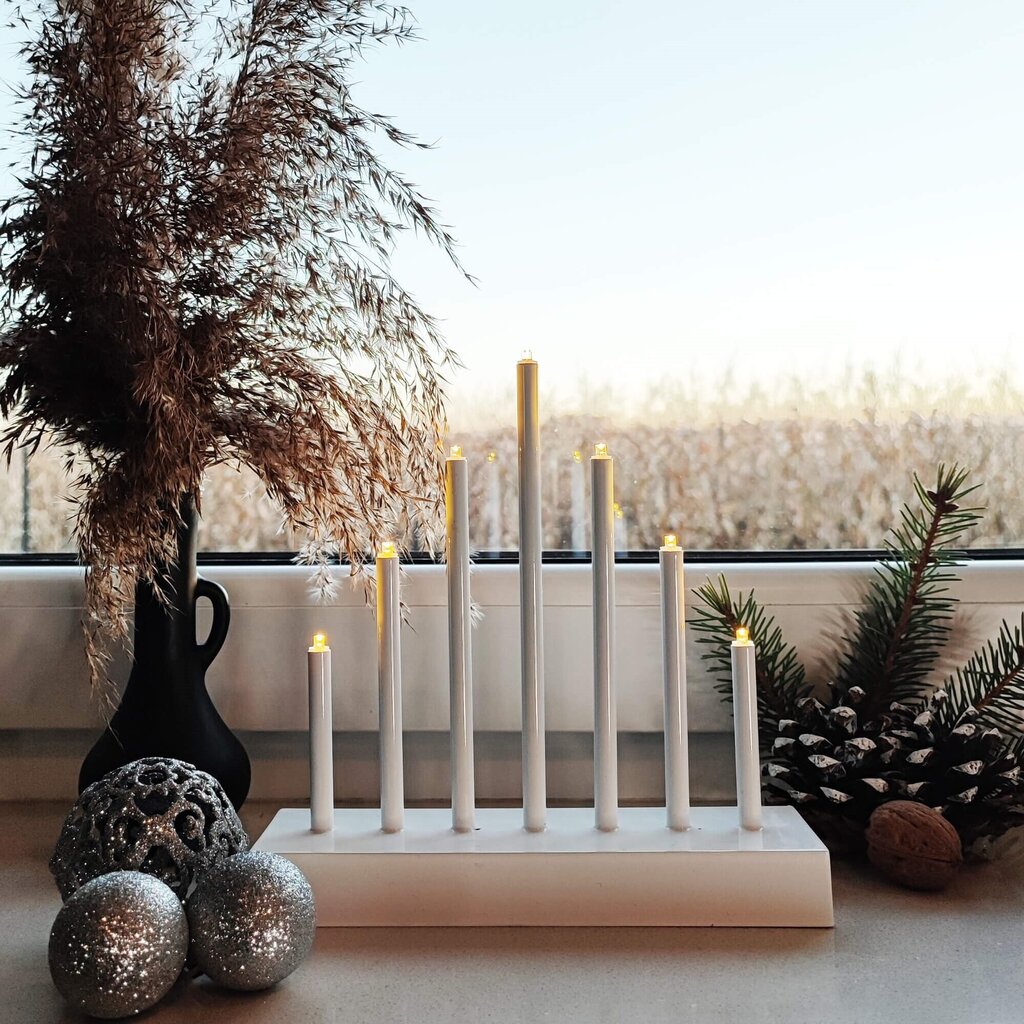 Dekoratyvinė Led žvakė kaina ir informacija | Kalėdinės dekoracijos | pigu.lt