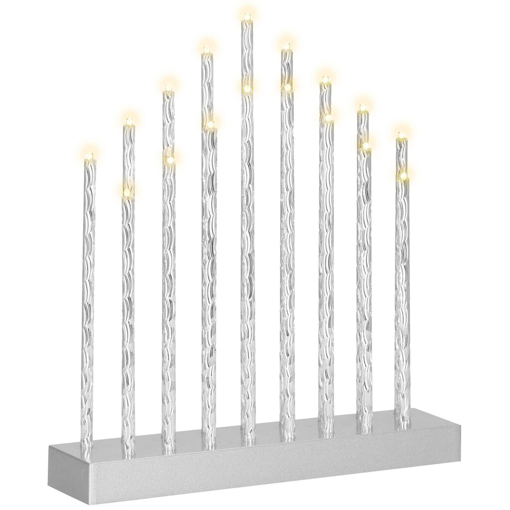Dekoratyvinė led žvakidė kaina ir informacija | Kalėdinės dekoracijos | pigu.lt