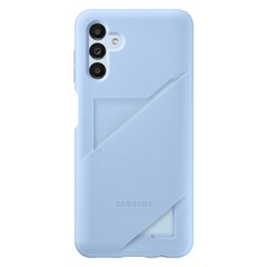 Samsung dėklas su kortelių dėtuvu, skirtas Samsung Galaxy A13 5G (EF-OA136TLEGWW), Mėlynas kaina ir informacija | Telefono dėklai | pigu.lt