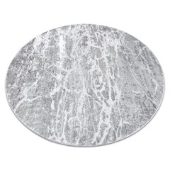 Современный круглый ковёр Mefe 6182, серый цена и информация | Ковры | pigu.lt