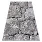 Kilimas Šiuolaikinis COZY 8985 Brick, akmuo, Struktūrinis- dviejų sluoksnių vilna, pilka kaina ir informacija | Kilimai | pigu.lt