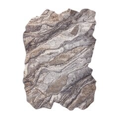 Kilimas TINE 75313B Rokas, akmuo - Šiuolaikinis, netaisyklingos formos tamsus pilka / ryškus pilka kaina ir informacija | Kilimai | pigu.lt