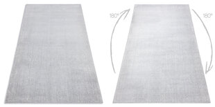 Modernus plaunamas kilimas LATIO 71351060 sidabras kaina ir informacija | Kilimai | pigu.lt