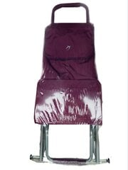 Airtex 036 kelioninis vežimėlis, 52 L, violetinės spalvos kaina ir informacija | Lagaminai, kelioniniai krepšiai | pigu.lt