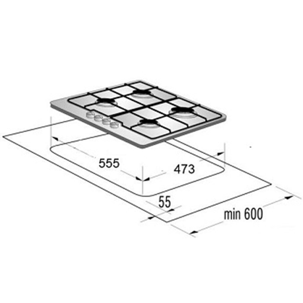 Schlosser PGH6351W цена и информация | Kaitlentės | pigu.lt