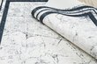 ANDRE 1023 plovimo kilimas Rėmelis marmuras - juoda / balta kaina ir informacija | Kilimai | pigu.lt