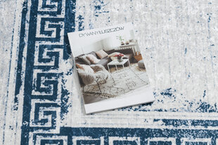 ANDRE 1213 plovimo kilimas Graikų vintage - baltas / mėlyna kaina ir informacija | Kilimai | pigu.lt