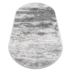 Kilimas Akrilas VALS 2359 ovalus Abstrakcijos dramblio kaulo / dramblio pilka kaina ir informacija | Kilimai | pigu.lt