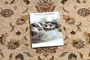 Шерстяной ковёр Omega Aries, кремовый / красный цена и информация | Ковры | pigu.lt
