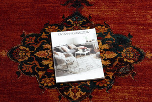 Шерстяной ковёр Polonia Samarkand, красный цена и информация | Ковры | pigu.lt
