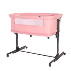 Кроватка-манеж Lorelli Crib Milano 2in1, Pink цена и информация | Манежи для детей | pigu.lt
