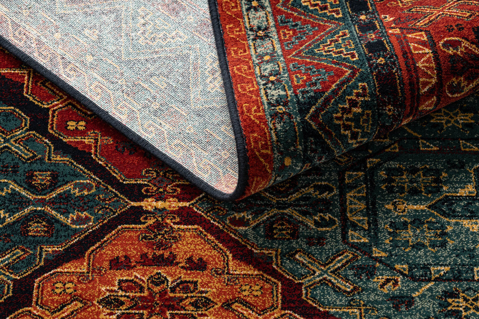 Vilnonis kilimas POLONIA Astoria rytietiškas, etno rubinas kaina ir informacija | Kilimai | pigu.lt