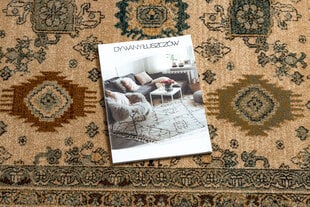Шерстяной ковёр Omega Parillo, бежевый / коричневый цена и информация | Ковры | pigu.lt
