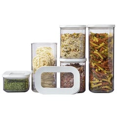 Набор из 5 модульных ящиков для хранения продуктов Mepal цена и информация | Посуда для хранения еды | pigu.lt