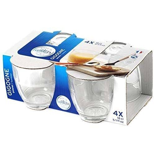 Duralex stiklinių komplektas Gigogne, 160 ml, 4 vnt. kaina ir informacija | Taurės, puodeliai, ąsočiai | pigu.lt