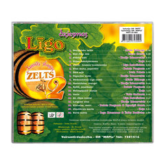 CD Līgo Zelts 2 - Сборник популярных латышских песен праздника Лиго цена и информация | Виниловые пластинки, CD, DVD | pigu.lt