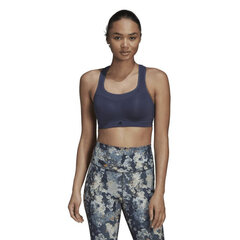 Sportinė liemenėlė moterims Adidas TlRd Impact Training High-Support Bra W HF2255, mėlyna kaina ir informacija | Sportinė apranga moterims | pigu.lt