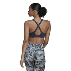 Sportinė liemenėlė moterims Adidas TlRd Impact Training High-Support Bra W HF2255, mėlyna цена и информация | Спортивная одежда для женщин | pigu.lt