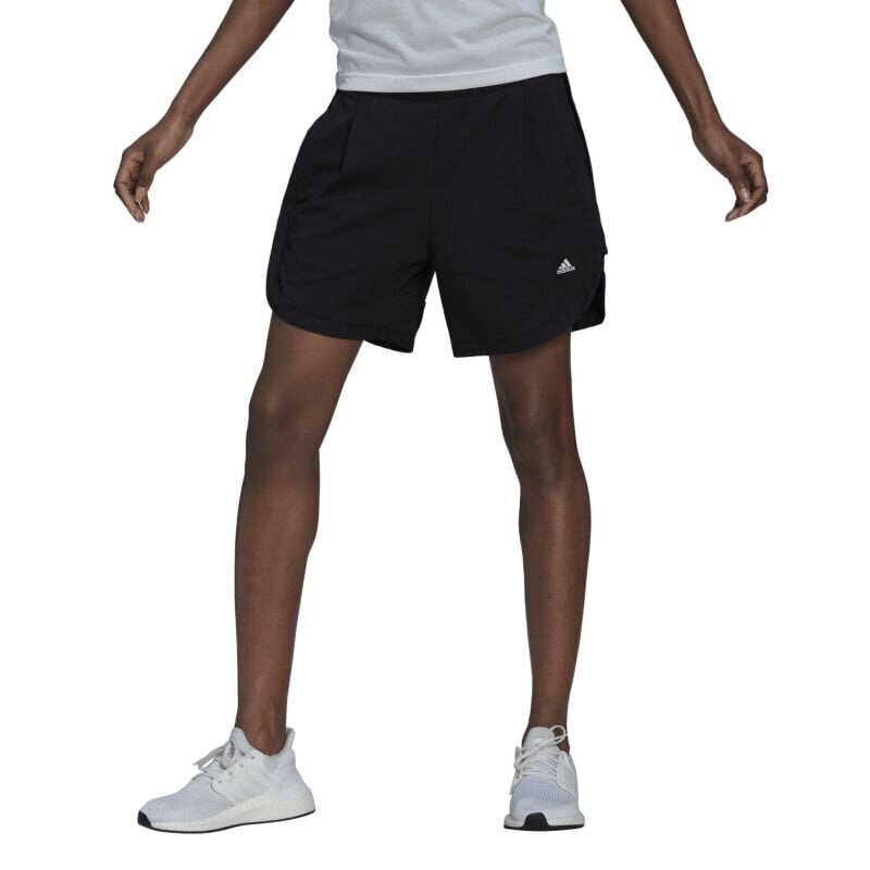 Sportiniai šortai moterims Adidas Summer Shorts W HF4086, juodi цена и информация | Sportinė apranga moterims | pigu.lt