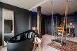 Laisvai pastatoma vonia Gianna 170 cm juoda, spragsintis vožtuvas + sifonas, kompozicinis цена и информация | Vonios | pigu.lt