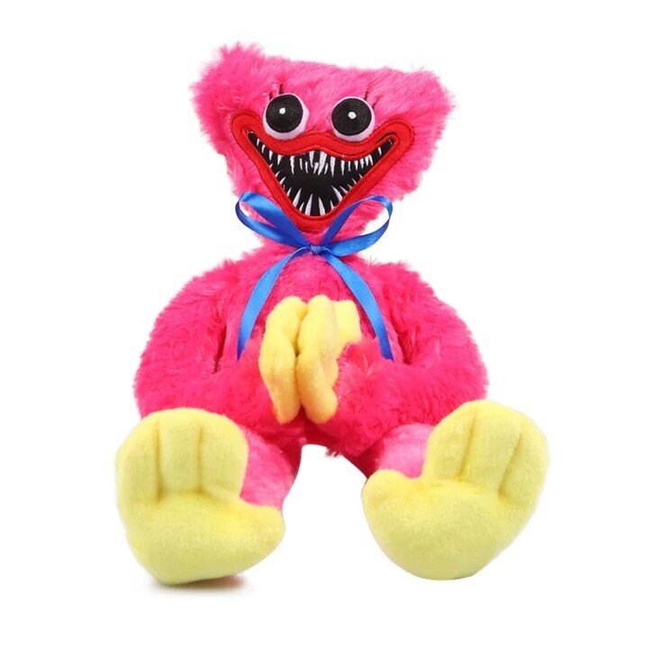Minkštas pliušinis žaislas - monstriukas "Huggy Wuggy Kissy Missy", rožinis, 100cm kaina ir informacija | Minkšti (pliušiniai) žaislai | pigu.lt