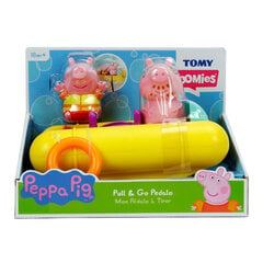 Vonios žaislas Pull & Go Pedalo Tomy, E73107C kaina ir informacija | Tomy Žaislai vaikams | pigu.lt