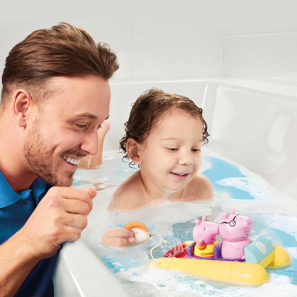 Vonios žaislas Pull & Go Pedalo Tomy, E73107C kaina ir informacija | Žaislai kūdikiams | pigu.lt