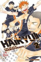 Haikyu!!, Vol. 2: The View From The Top, Volume 2 цена и информация | Пособия по изучению иностранных языков | pigu.lt