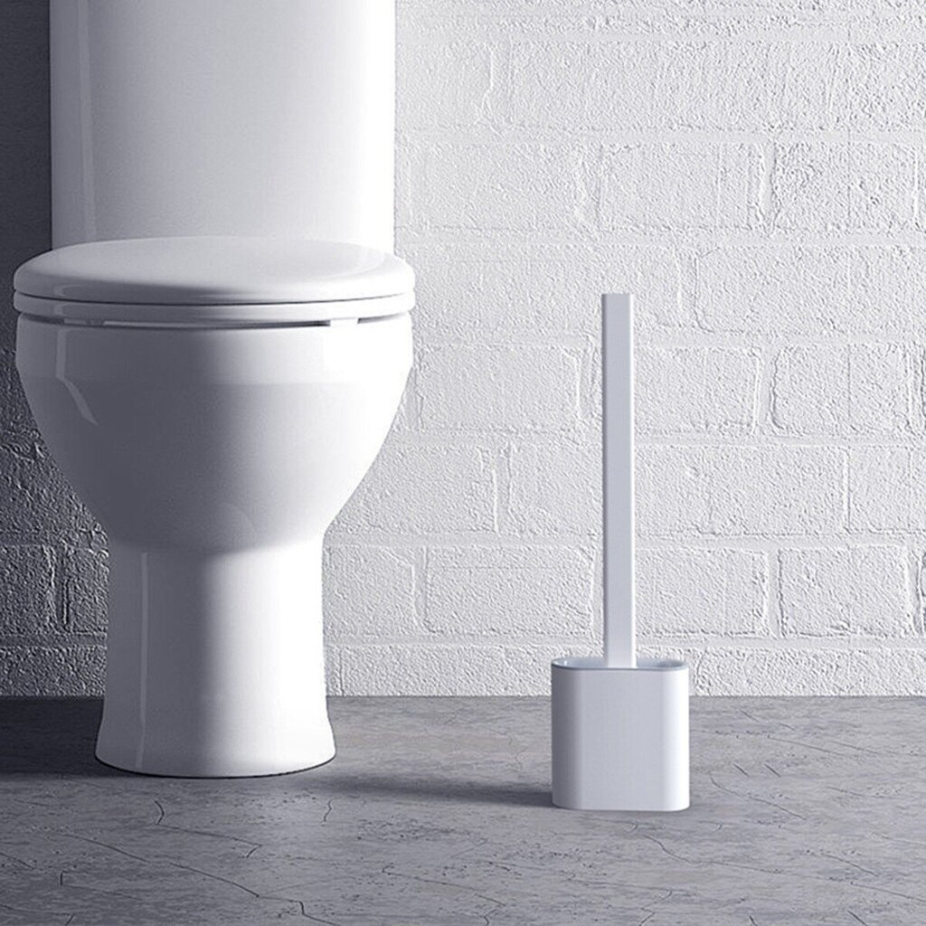 Silikoninis tualeto šepetys kaina ir informacija | Vonios kambario aksesuarai | pigu.lt