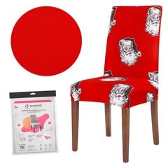 Чехол на стул из спандекса Springos HA0011, 45x70 см цена и информация | Чехлы для мебели | pigu.lt