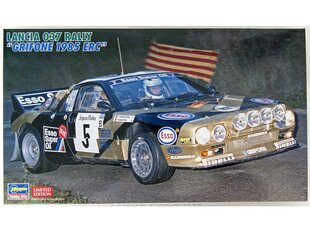 Surenkamas modelis Hasegawa, Lancia 037 Rally, Grifone 1985 ERC, 1/24, 20485 kaina ir informacija | Konstruktoriai ir kaladėlės | pigu.lt