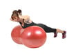 Gimnastikos kamuolys, su pompa, mėlynas цена и информация | Gimnastikos kamuoliai | pigu.lt