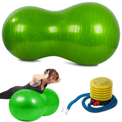 Gymnastic ball fitness peanut bean large цена и информация | Гимнастические мячи | pigu.lt