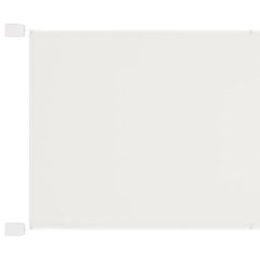 vidaXL Vertikali markizė, baltos spalvos, 60x270cm, oksfordo audinys цена и информация | Зонты, маркизы, стойки | pigu.lt