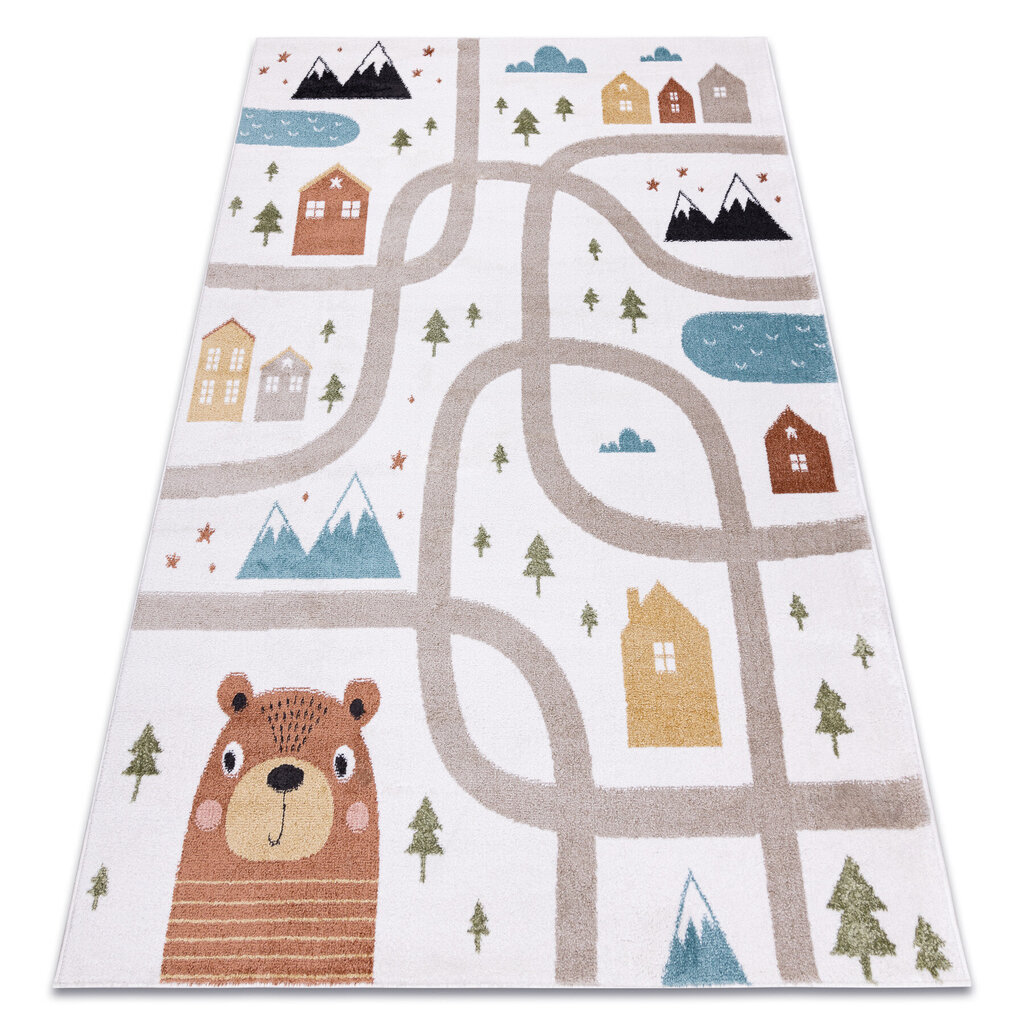 Vaikiškas kilimas Fun Polar 180x270 cm kaina ir informacija | Kilimai | pigu.lt