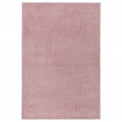 Kilimėlis, rožinės spalvos, 160x230cm, trumpi šereliai цена и информация | Ковры | pigu.lt