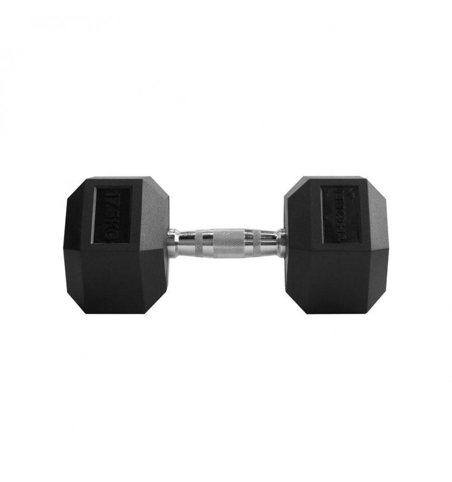 Gumuotas hantelis Thorn + Fit HEXHEAD DUMBBELLS HEX 17.5 kg цена и информация | Svoriai, svarmenys, štangos | pigu.lt