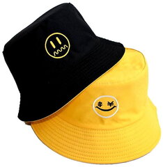 Dvipusė kepurė bucket hat K5, įvairių spalvų kaina ir informacija | Kepurės moterims | pigu.lt