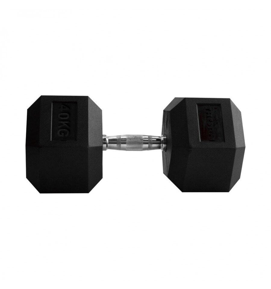 Gumuotas hantelis Thorn + Fit HEXHEAD DUMBBELLS HEX 22.5 kg kaina ir informacija | Svoriai, svarmenys, štangos | pigu.lt