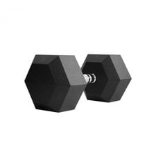 Gumuotas hantelis Thorn + Fit HEXHEAD DUMBBELLS HEX 27.5 kg цена и информация | Гантели, гири, штанги | pigu.lt