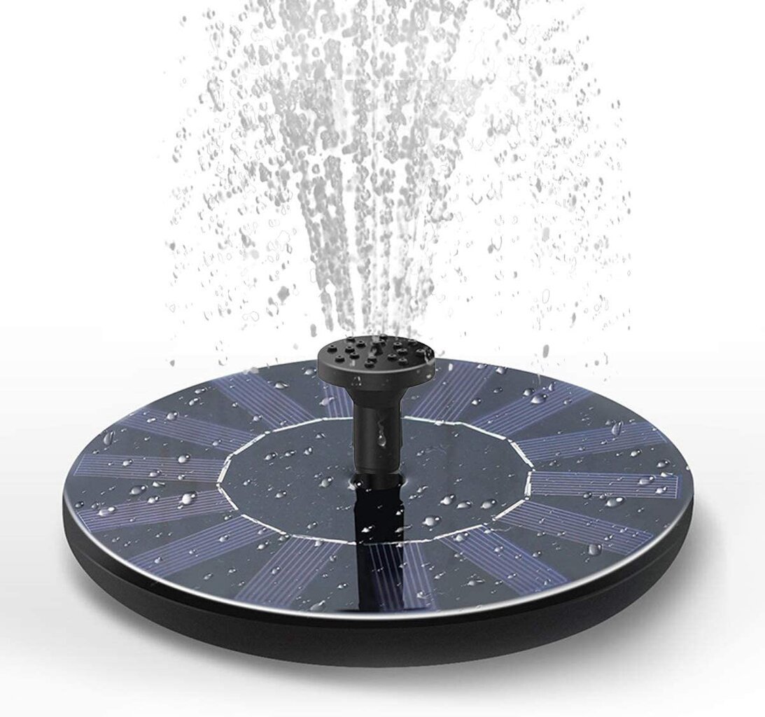 Plūduriuojantis fontanas - siurblys su saulės baterija kaina | pigu.lt