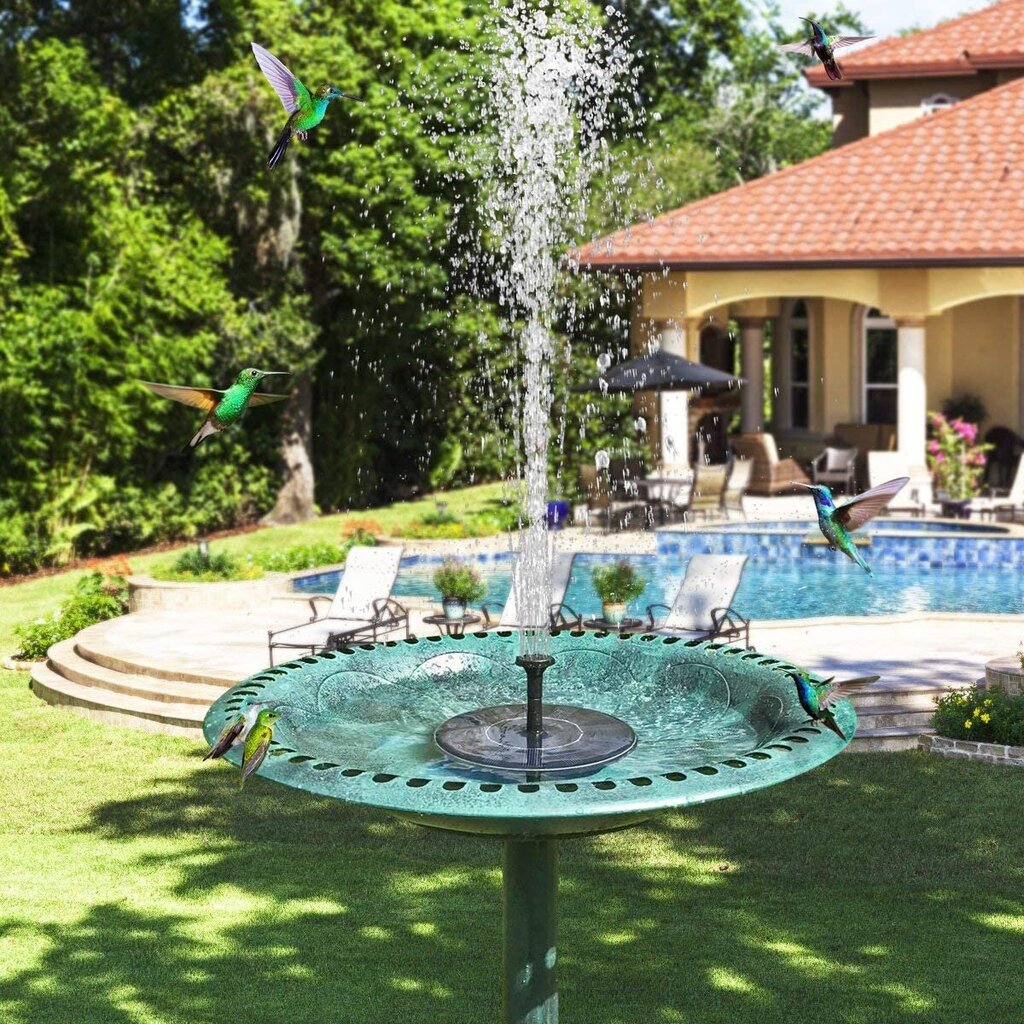 Plūduriuojantis fontanas - siurblys su saulės baterija kaina ir informacija | Fontanų siurbliai | pigu.lt