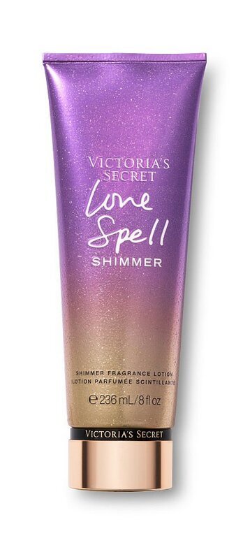 Parfumuotas kūno losjonas Victoria's Secret Love Spell Shimmer, 236 ml kaina ir informacija | Kūno kremai, losjonai | pigu.lt