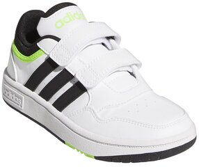 Детские кроссовки Adidas Hoops 3.0 Cf C GW0435/2, белые цена и информация | Детская спортивная обувь | pigu.lt